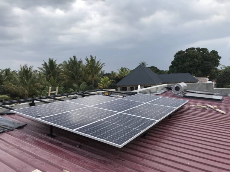 Bagamoyo house offgrid solar power system