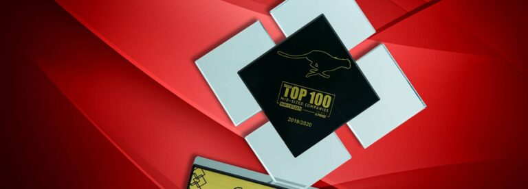 Top100 mid size company 2019/2020 award