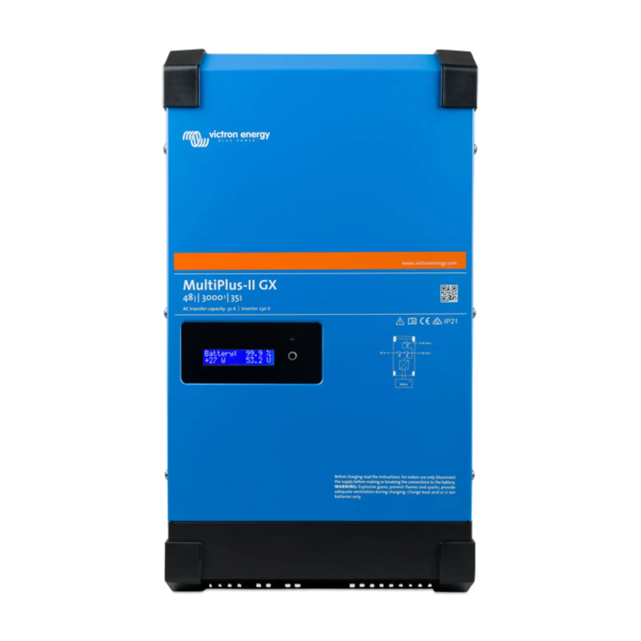 Victron Energy MultiPlus 12/1600/70-16 1.6kva inverter/charger